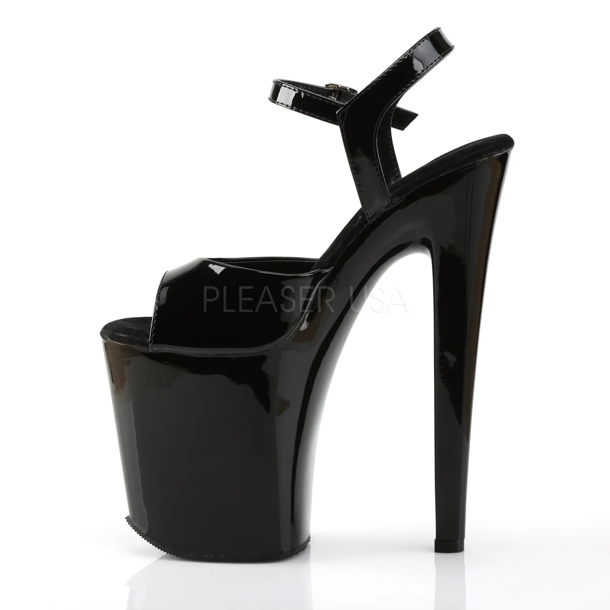 XTREME-809  Black Patent/Black - Image 3