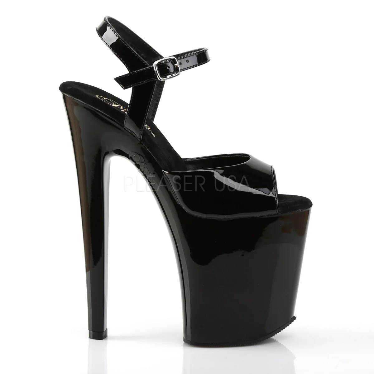 XTREME-809  Black Patent/Black - Image 5