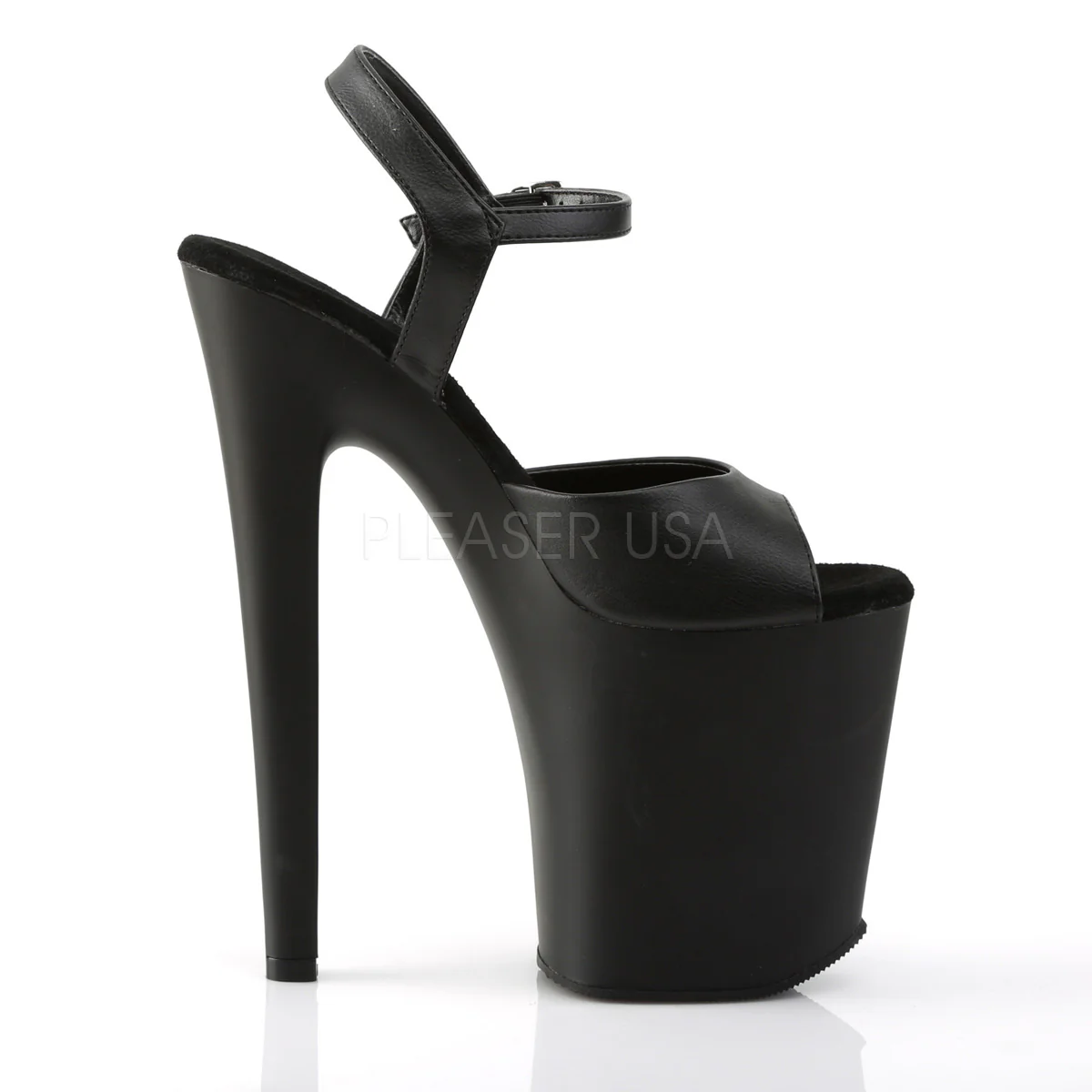 XTREME-809  Black Faux Leather/Black Matte - Image 5