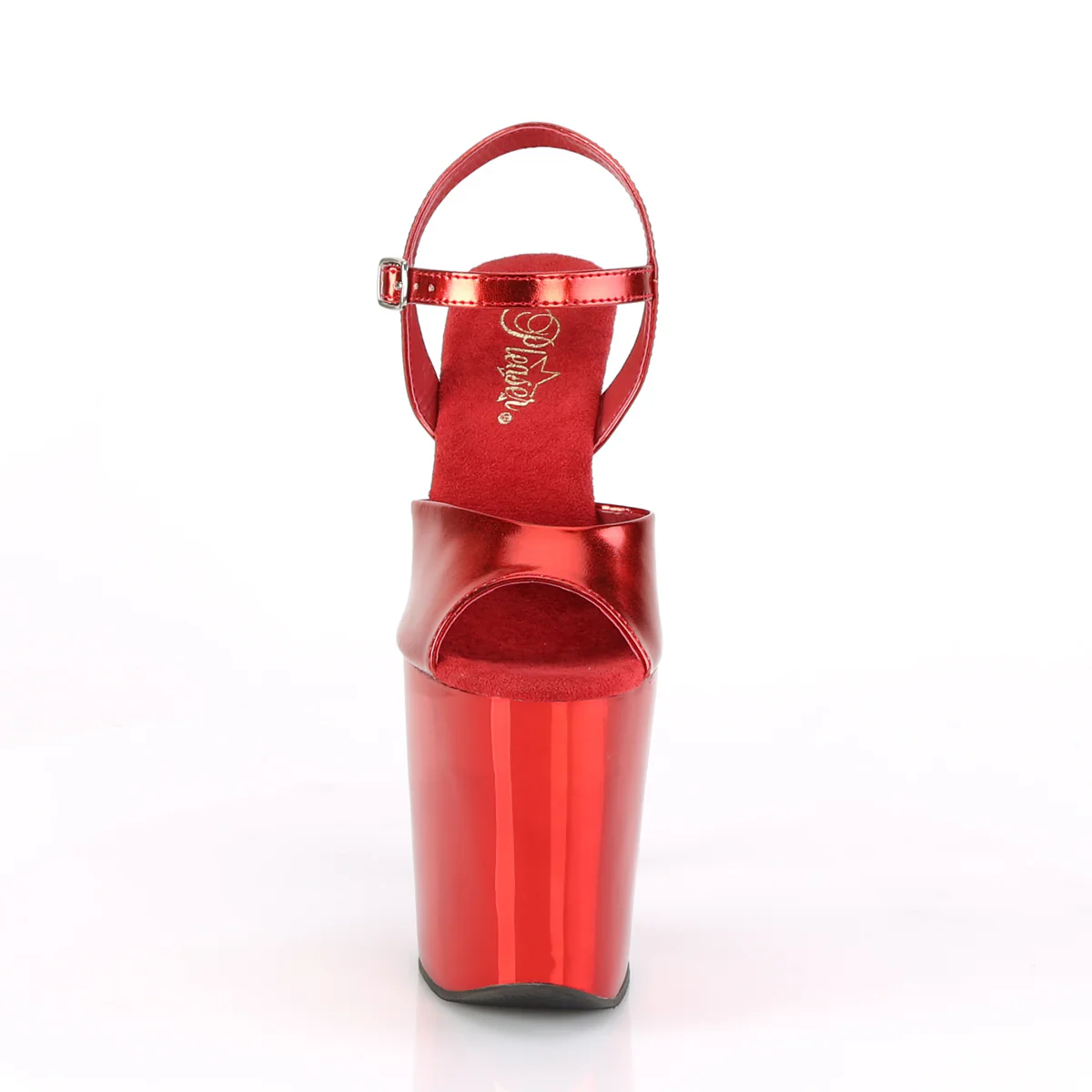 XTREME-809TTG  Red Metallic Pu/Red Chrome-Glitter - Image 2