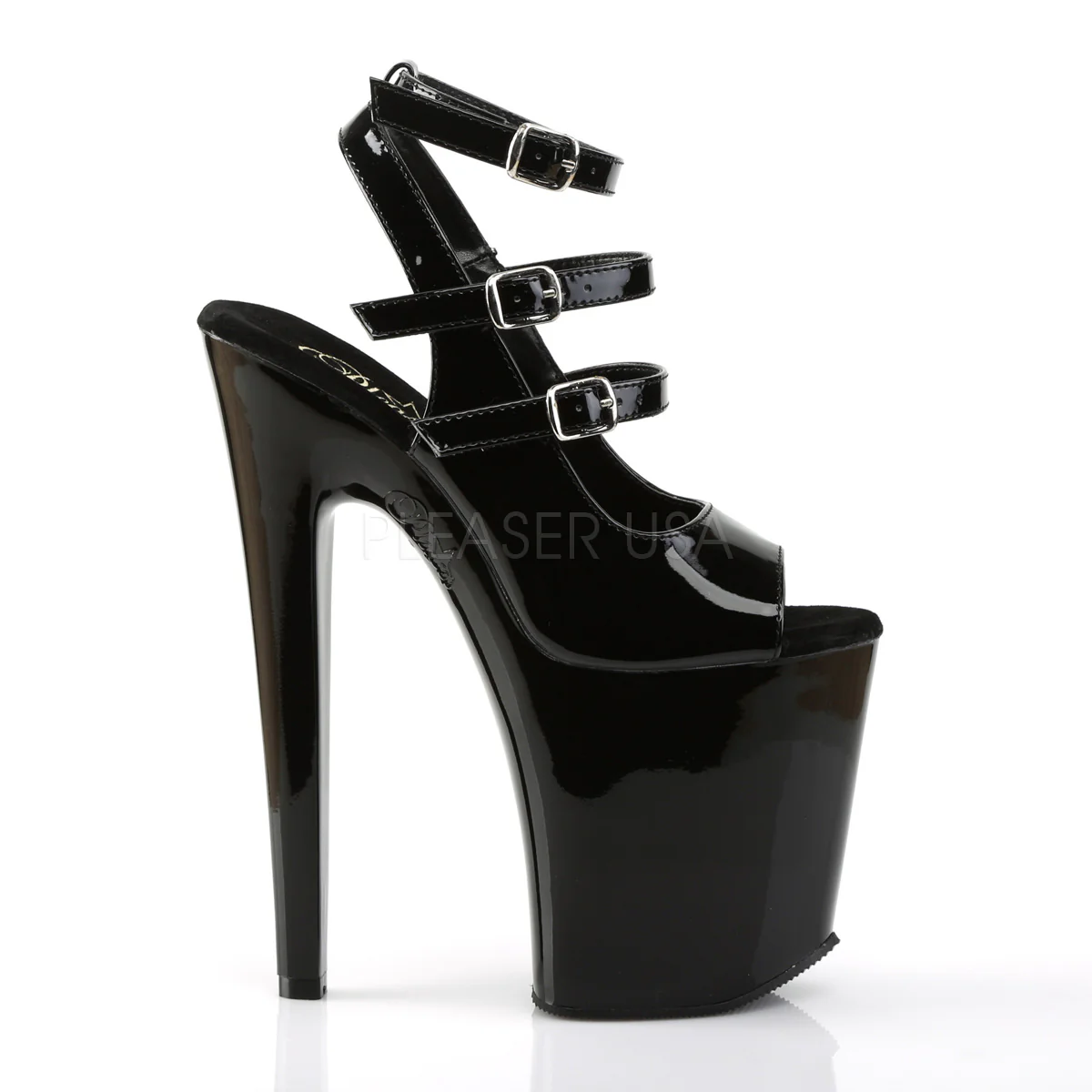 XTREME-873  Black Patent/Black - Image 5